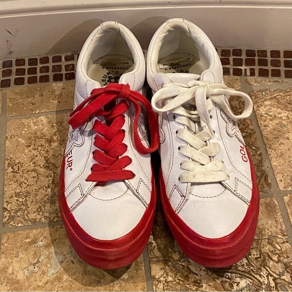 Converse x Golf Lê Fleur x One Star Ox Tyler the Creator Shoes 9.5Men 11.5Women - Picture 2 of 9